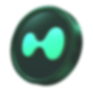 Blurred coin